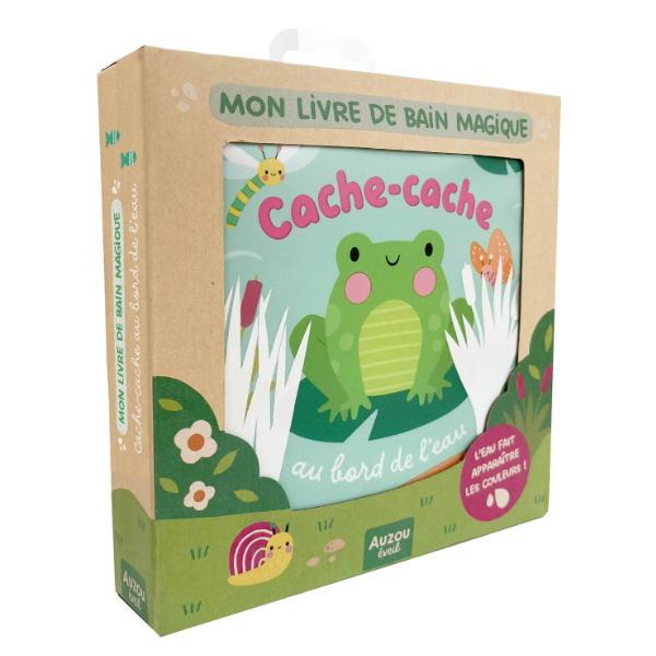 Mon livre de bain magique - Cache cache au bord de l'eau