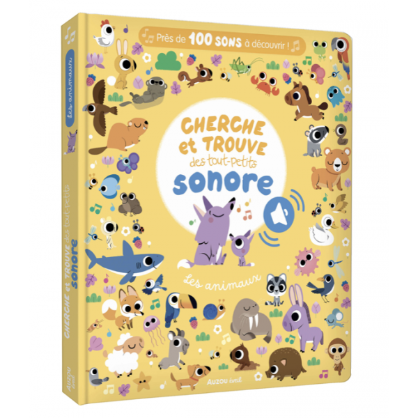 Cherche et trouve des tout-petits sonore - Les animaux