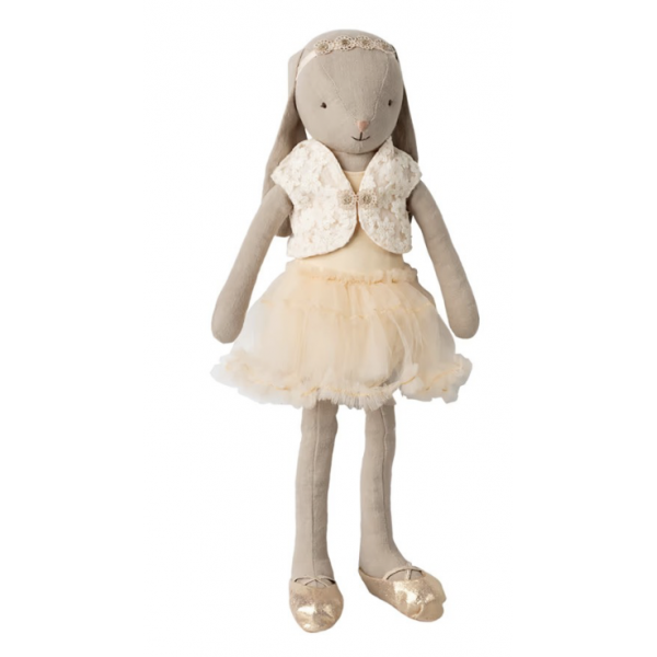 Lapin Bunny - Taille 3 - Maillot de Ballerine et Jupe crème
