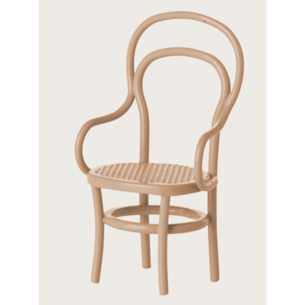 Chaise vintage, Souris - Rose foncé