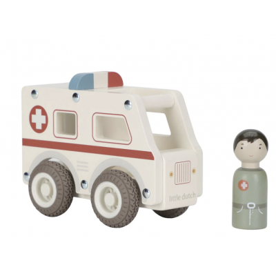Ambulance en bois