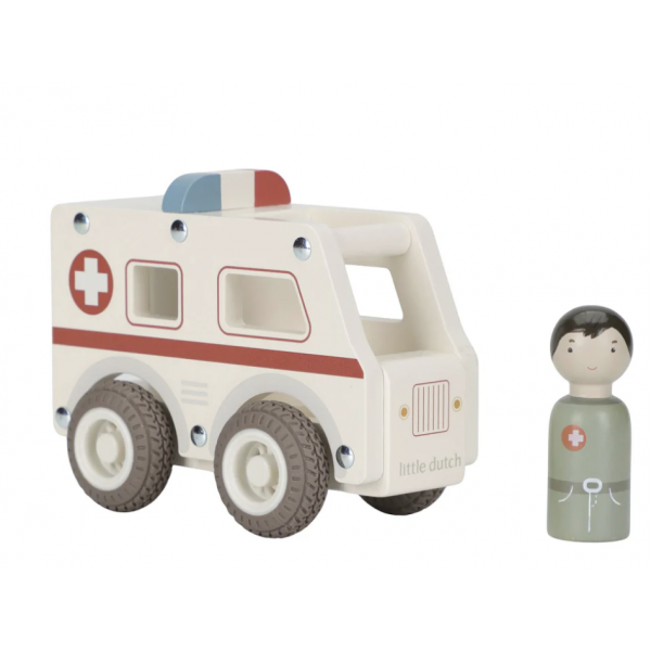 Ambulance en bois