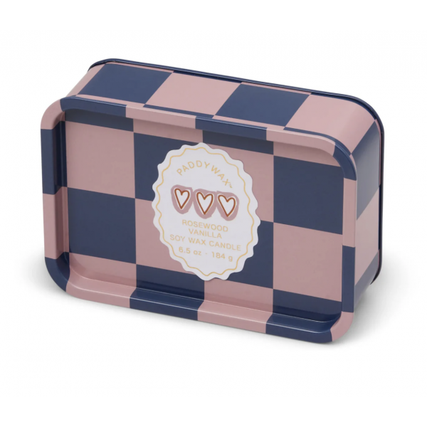 Bougie Adopo - Vanille et bois rose - boîte métal