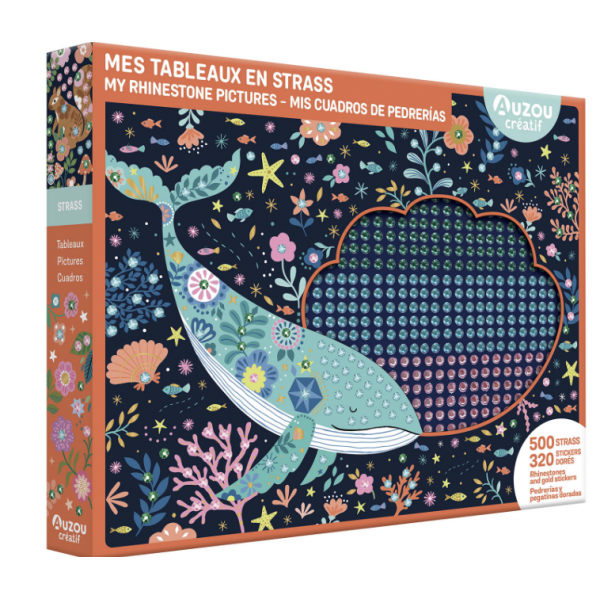 Mon coffret d'artiste - Mes tableaux en strass