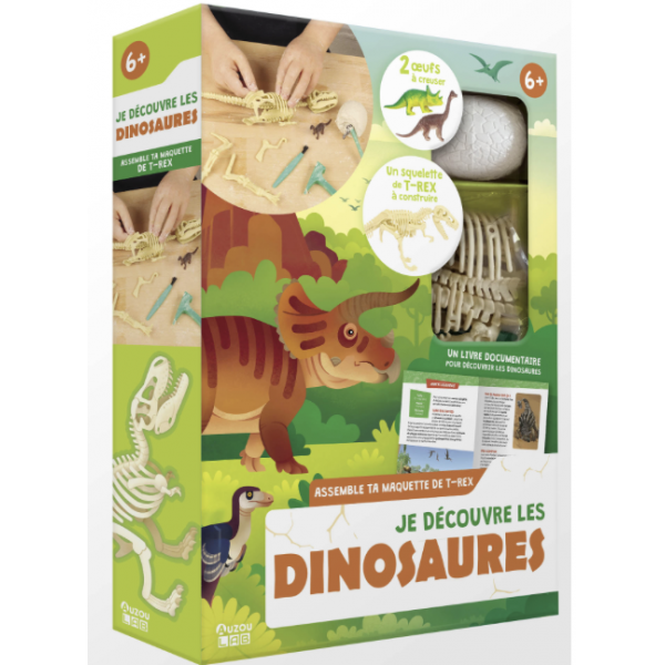 Auzou lab' - Je découvre les dinosaures