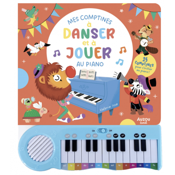 Mon livre piano - Mes comptines à chanter et à jouer au piano