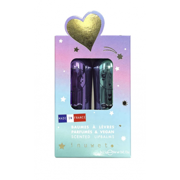Coffret Duo Baumes à lèvres - Noël Rainbow