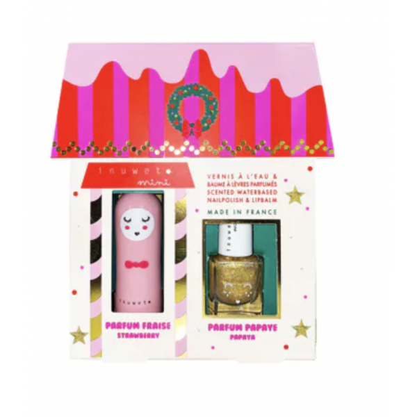 Coffret Vernis et baume à lèvre - Maison Juliette