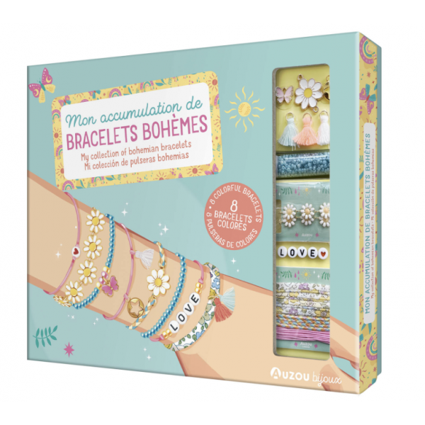 Mon accumulation de Bracelets Bohèmes