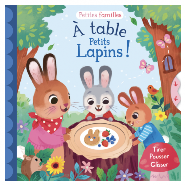 Livre - À table petits lapins