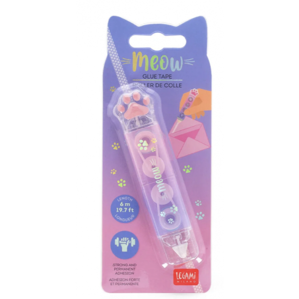 Correcteur et roller de colle - Meow