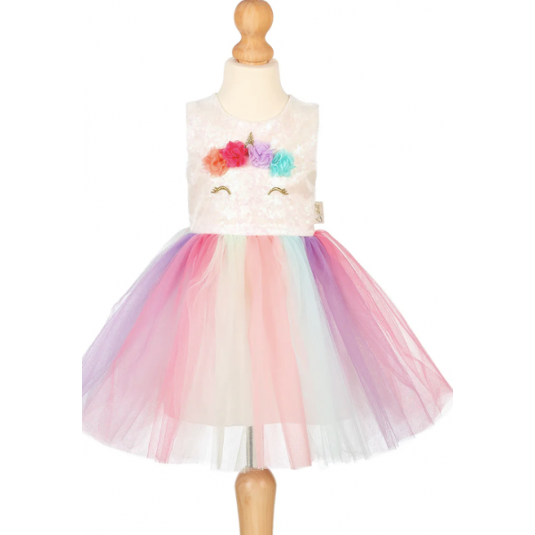 Déguisement - Robe Licorne - T 2 ans
