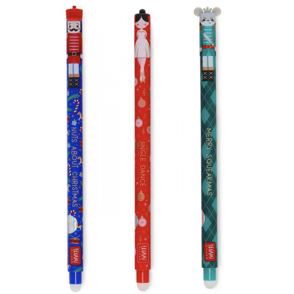 Stylo effaçable - Set de 3 stylos - The Nutcracker