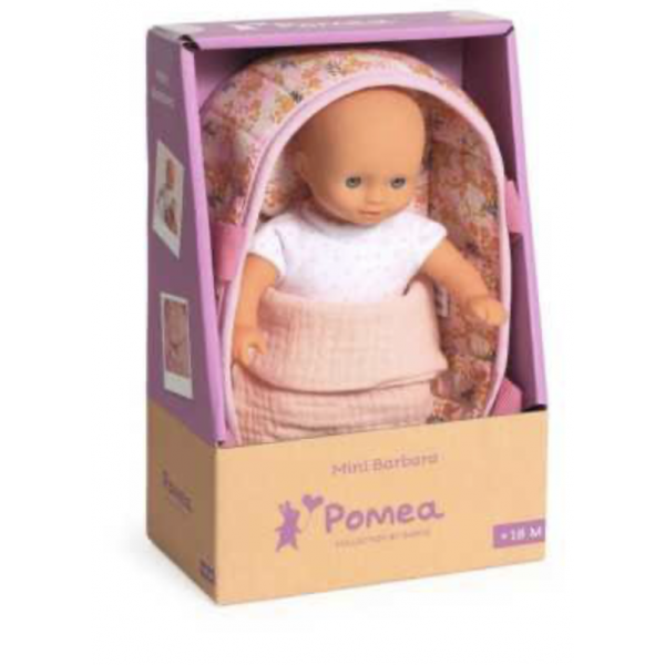 Poupon et couffin mini Barbara Pomeo