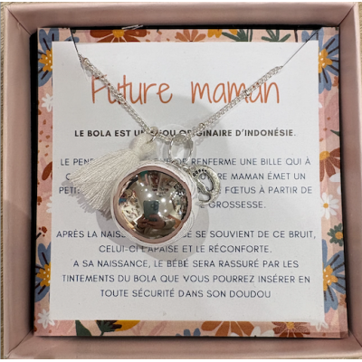 Bola de grossesse - Argent...