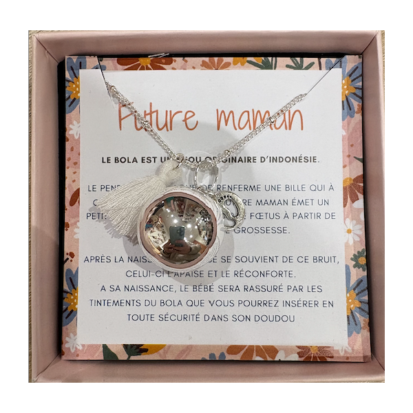 Bola de grossesse - Argent - Trefle Quartz