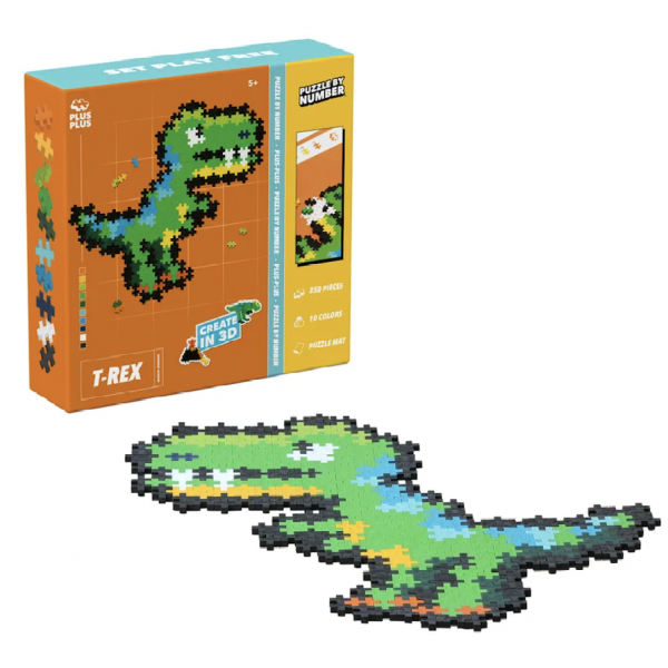 Puzzle PlusPlus T-Rex - 250 pièces