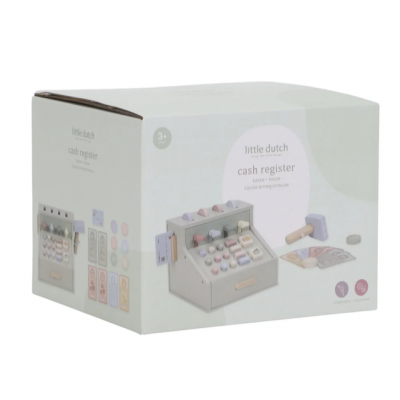 Caisse enregistreuse en bois