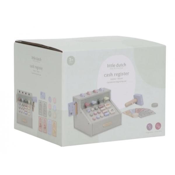 Caisse enregistreuse en bois