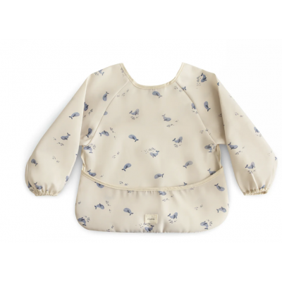 Bavoir à manches longues -...