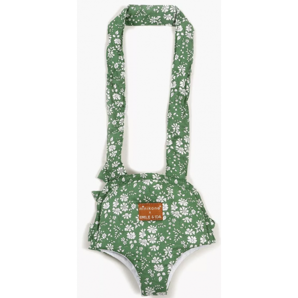 Porte poupée - Liberty Capel Vert