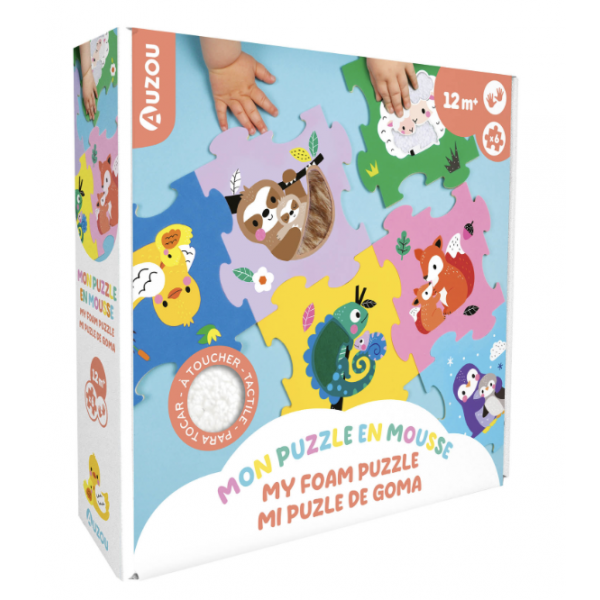 Puzzle en mousse à toucher