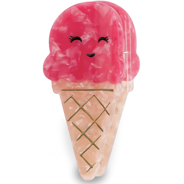 Pince à cheveux - Ice cream - Framboise Originale
