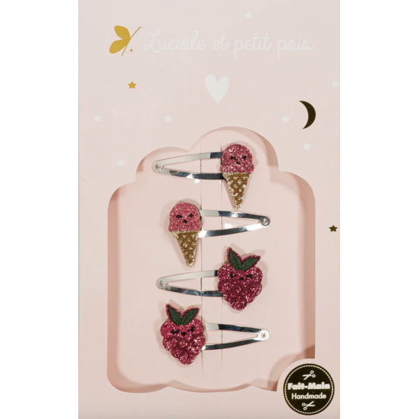Coffret cadeau - Barrettes Blush Framboise et Ice Cream