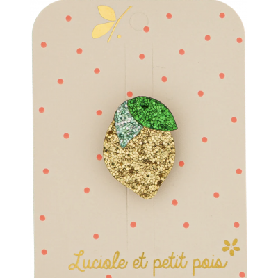 Broche - Citron
