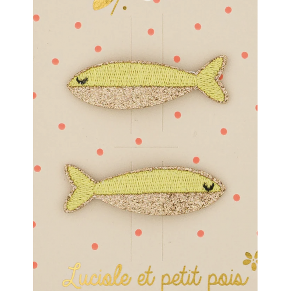 Barrettes - Poisson Jaune - Fishy