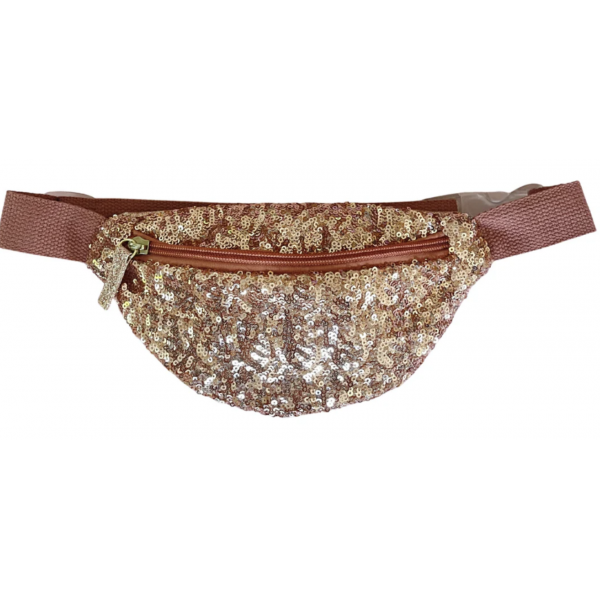 Sac banane - Sequins Roses