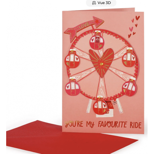 Carte de voeux avec application