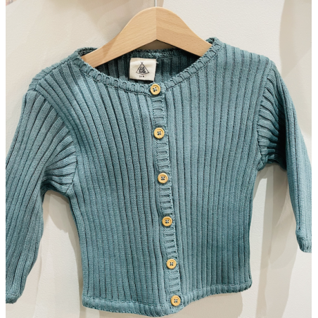 Cardigan Tricot Aqua