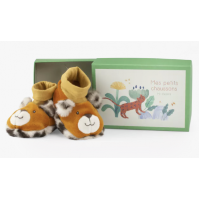 Chaussons léopard  Taïgo -...