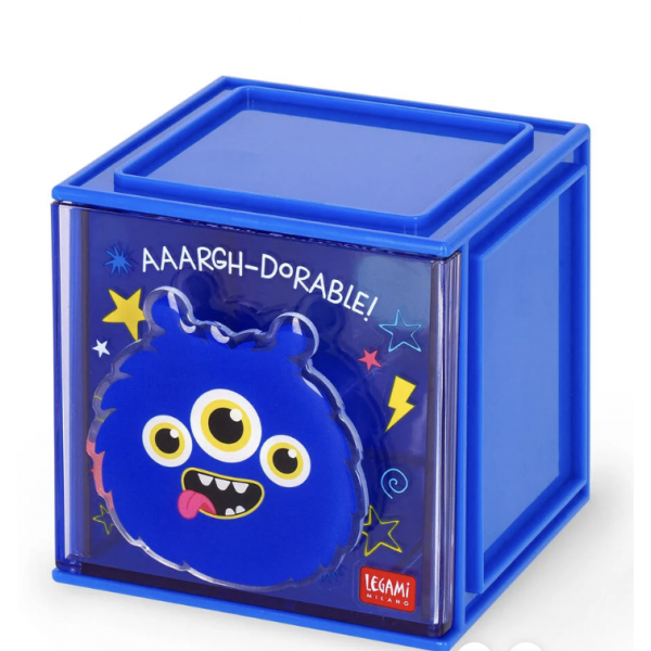 Boite empilable de bureau - Monster