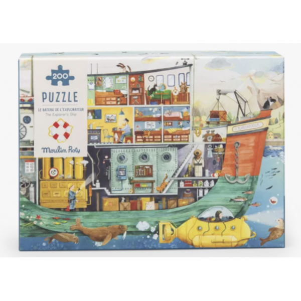 Puzzle Le Bateau - Le Jardin du Moulin