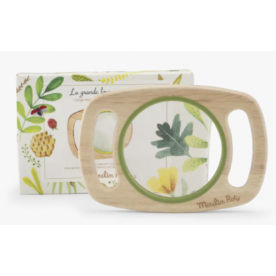 Grande loupe à poignées -...