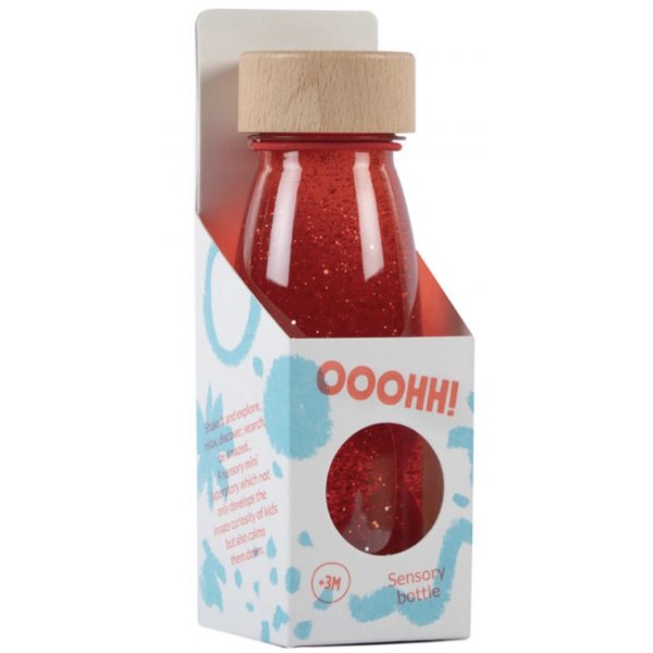 Bouteille sensorielle - FLOAT - Red
