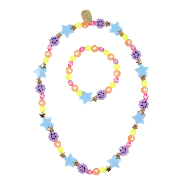 Set collier et bracelet - Pebble