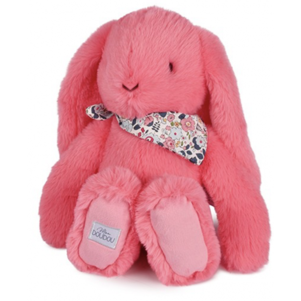 Lapin Fleurette - Corail 35 cm