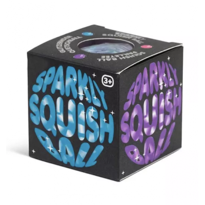 Balle Squish scintillante -...