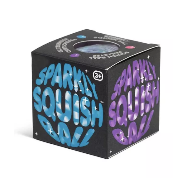 Balle Squish scintillante - Balle anti-stress Fidget - Aléatoire