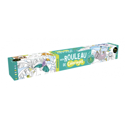 Mon rouleau de coloriages...