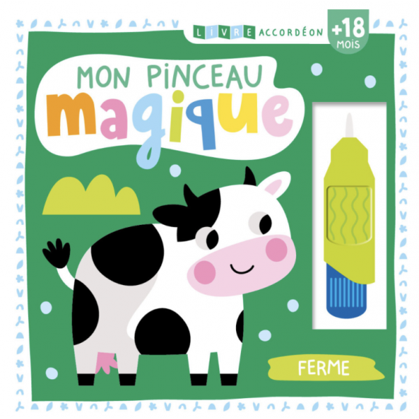 Livre accordéon - Mon pinceau magique - Ferme