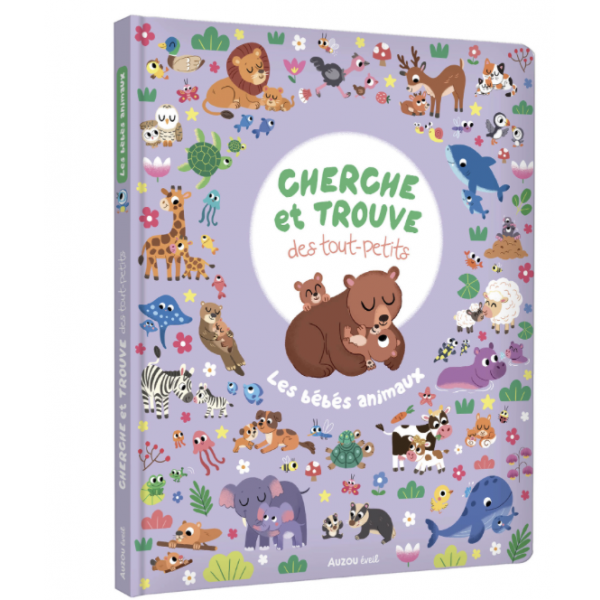Cherche et trouve des tout-petits - Les bébés animaux