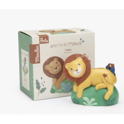 Tirelire - Lion - La Forêt...