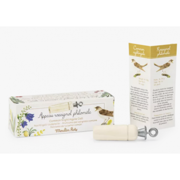 Appeau en bois - Rossignol Philomène - Le jardin du Moulin