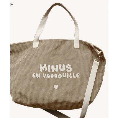 Sac XL velours - Minus
