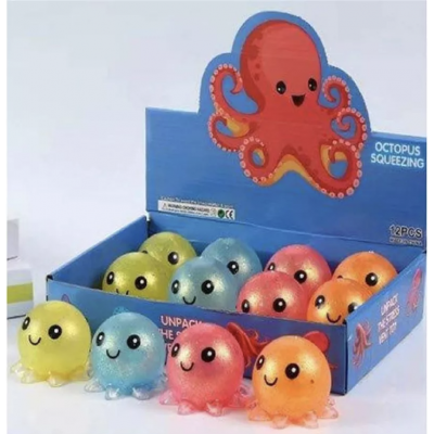 Balle anti stress - Poulpe...