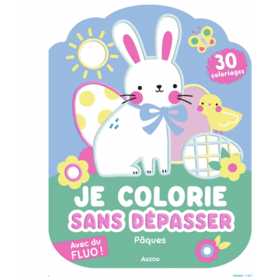 Coloriages fluo - Pâques